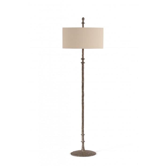 Olivier Floor Lamp - Burnt Silver