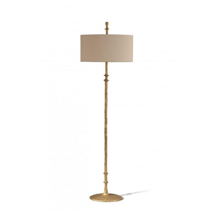 Olivier Floor Lamp - White Gold