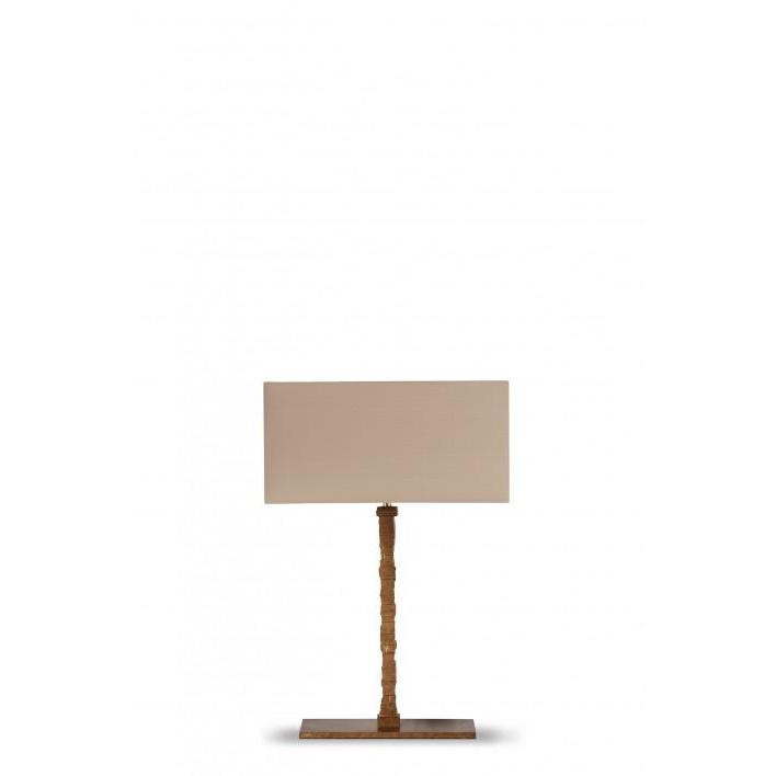 Small Static Lamp - French Brass