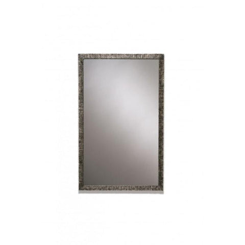 Small Rectangular Trevose - Mirror - Burnt Silver