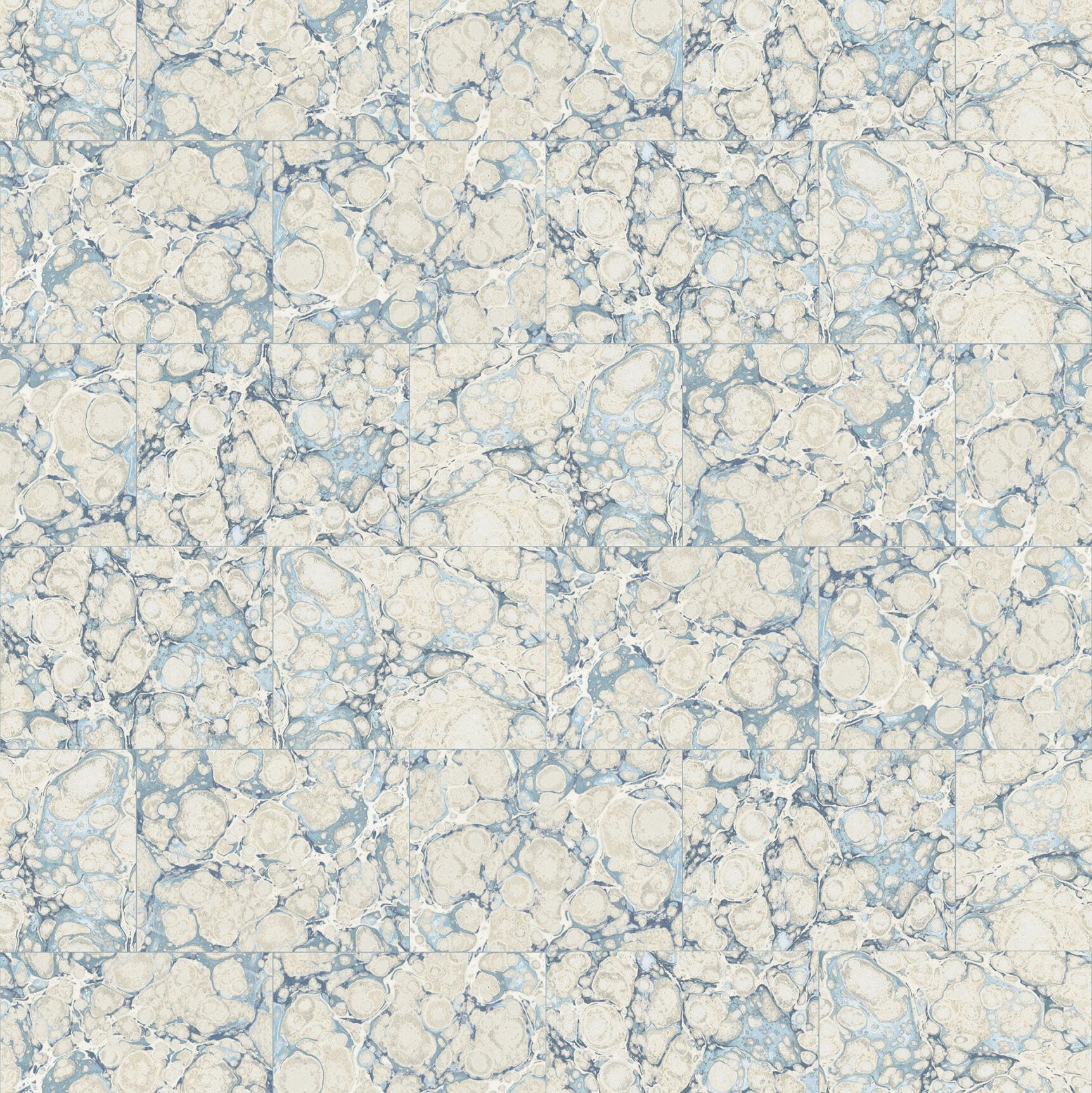 Elgin Wallpaper - Blue