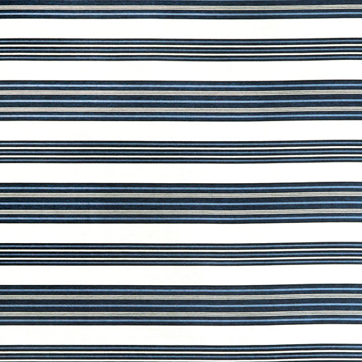 Wide Kelim Stripe - Indigo