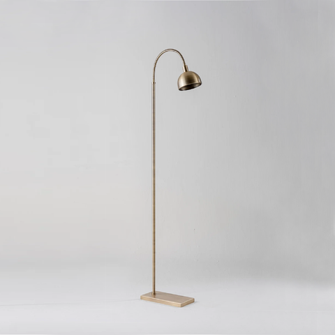 Aguilar Floor Lamp - Aged Gold