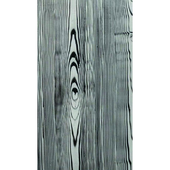 Faux Bois - Black & White Resin