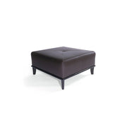 Ted Ottoman with Tight Upholstery