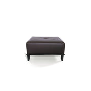 Ted Ottoman with Tight Upholstery