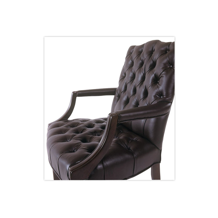 Traditional Danube Arm Chair Tufted Back