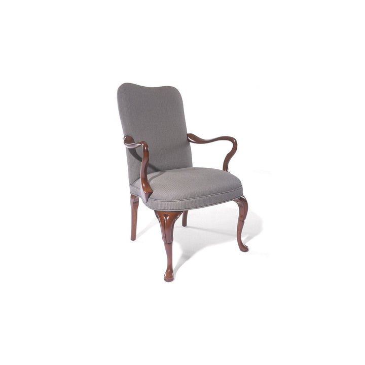 Traditional Fairfax Arm Chair with Plain Bow Back