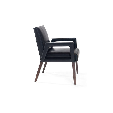 Reed Arm Chair Upholstered Arm