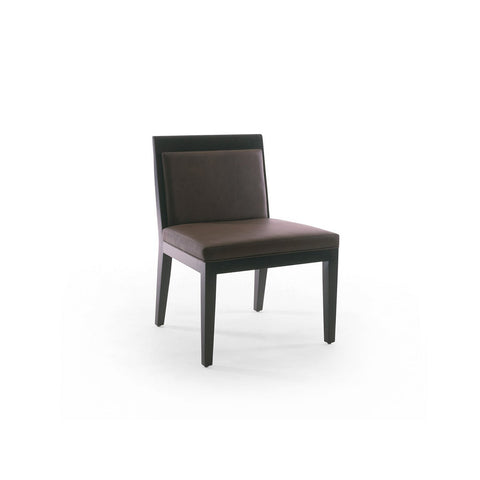 Junior Wide Side Chair with Upholstered Back