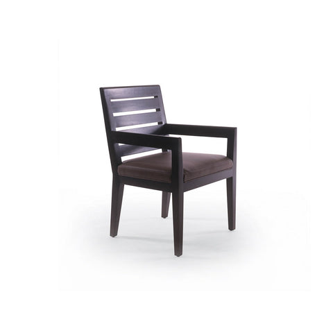 Graduate Arm Chair with Slat Back