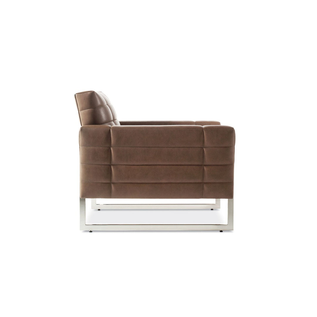 Adil Lounge Chair with Metal Leg