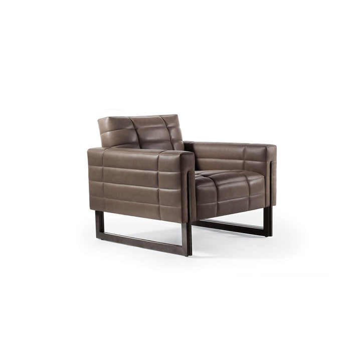 Adil Lounge Chair with Wood Leg