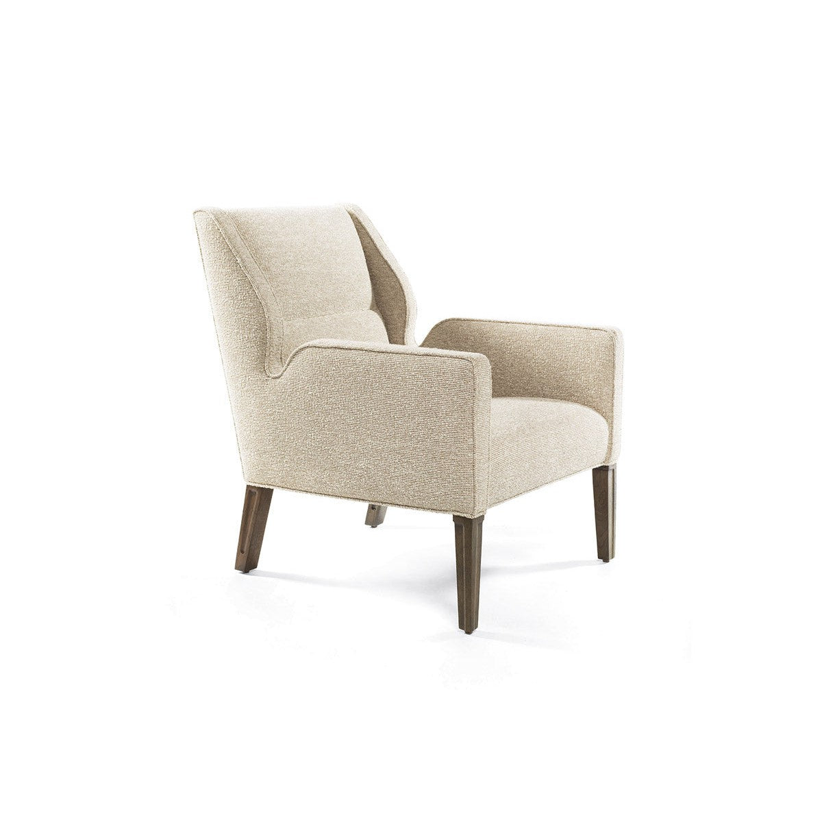 Jett Lounge Chair with Upholstered Legs