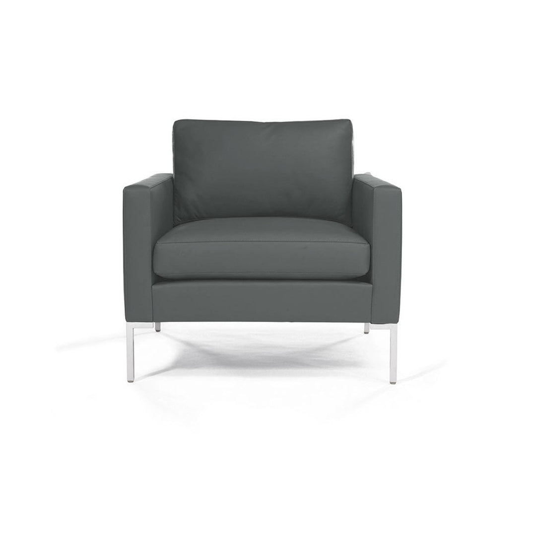 Madison Lounge Chair With Metal Leg