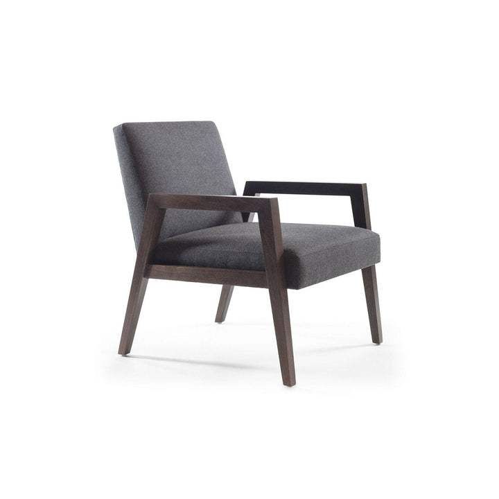 Reed Lounge Chair Wood Arm