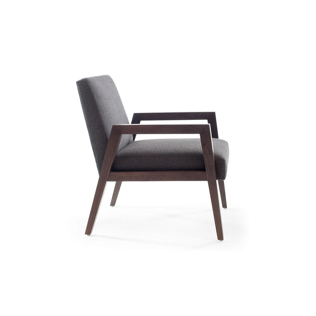 Reed Lounge Chair Wood Arm