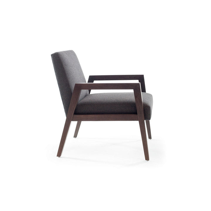 Reed Lounge Chair Wood Arm