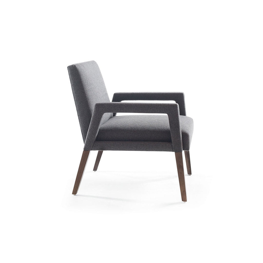 Reed Lounge Chair Upholstered Arm