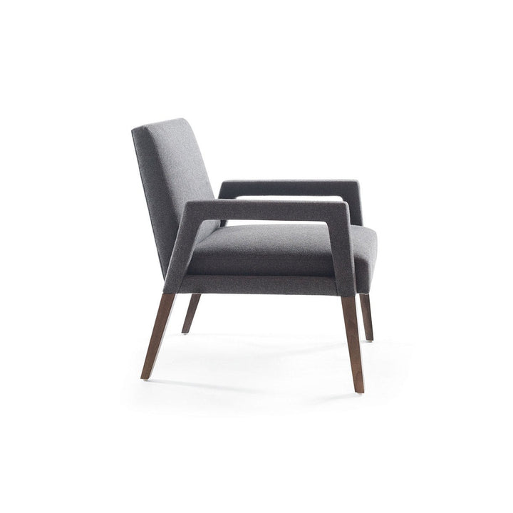 Reed Lounge Chair Upholstered Arm