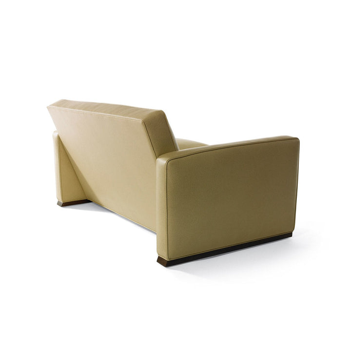 John Mark Settee with tight back