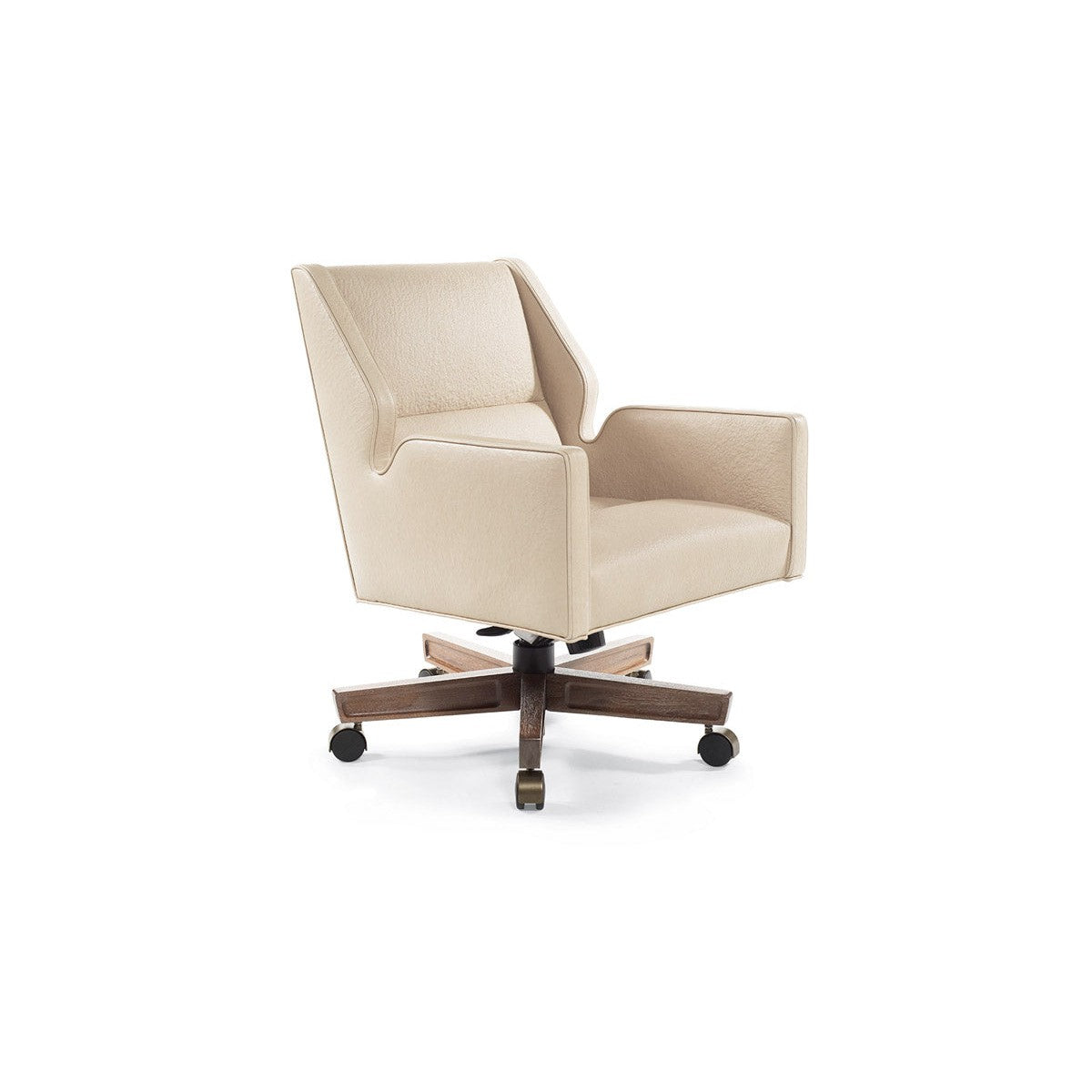 Jett Swivel Chair Low Back Upholstered