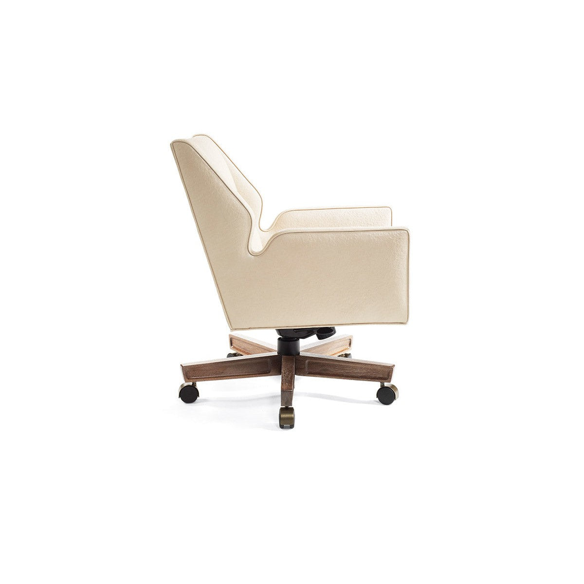 Jett Swivel Chair Low Back Upholstered