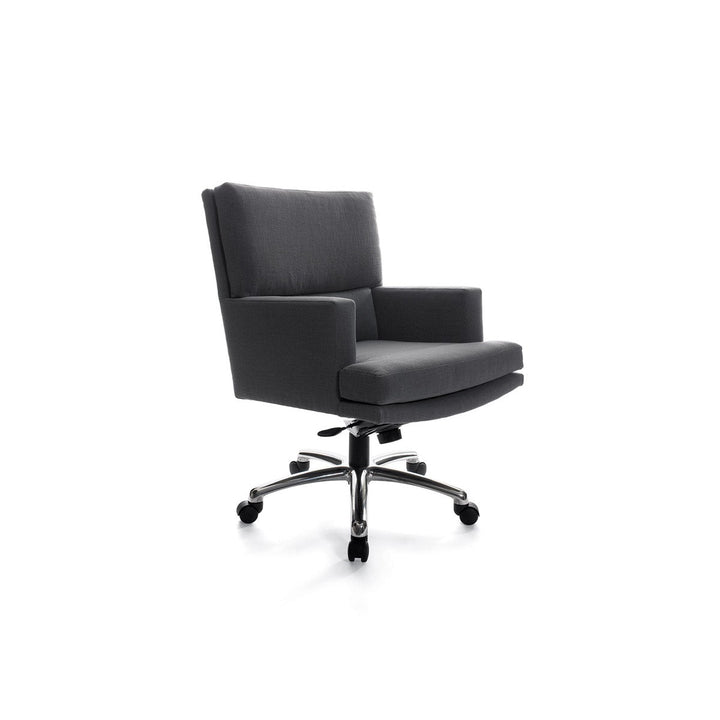 Meg Swivel Chair with Mid Back