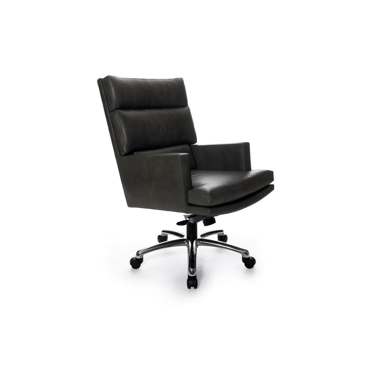 Meg Swivel Chair with High Back