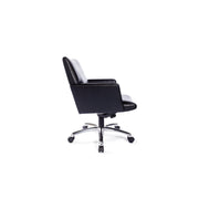 Taper Swivel Chair with Mid Back