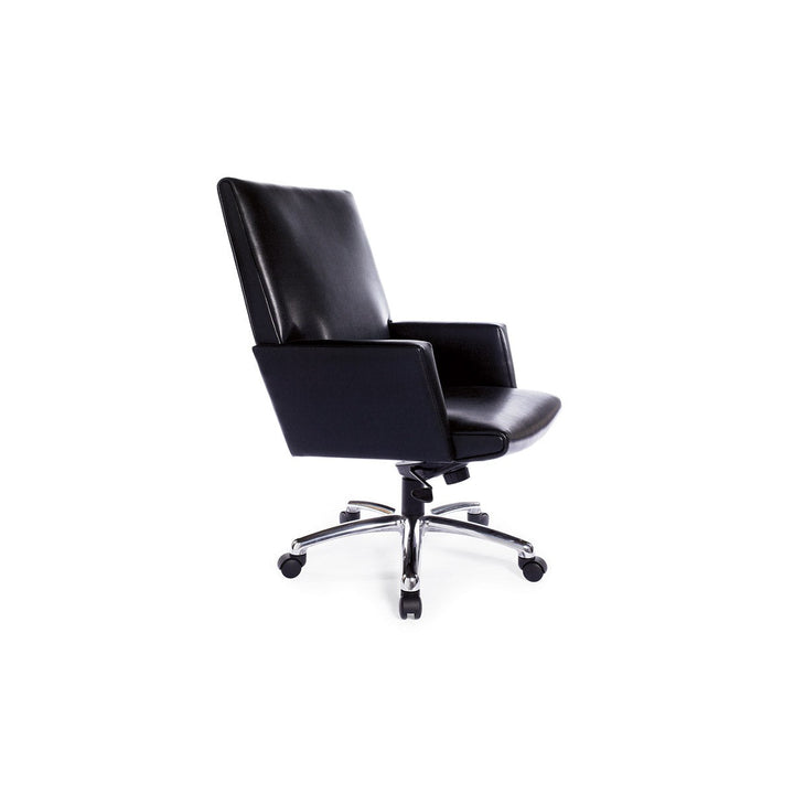 Taper Swivel Chair with High Back