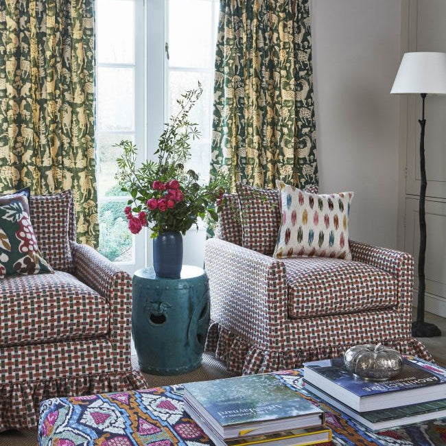 Coverlet - Red And Blue