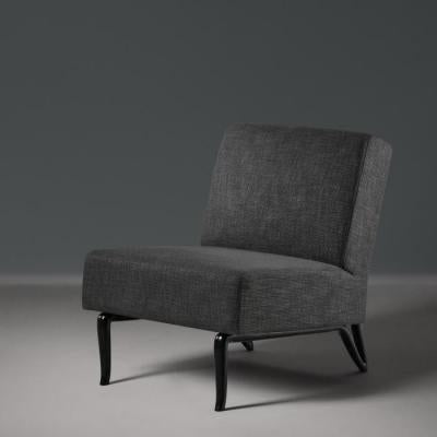 Mirador Slipper Chair - Dark