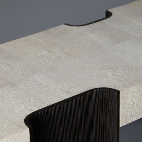 Corteza Console Table - Natural Speckle