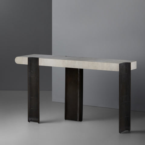 Corteza Console Table - Natural Speckle