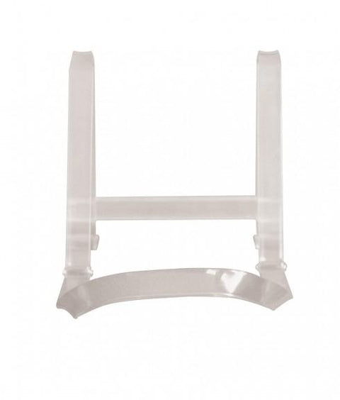 LUCITE STAND, OPEN BACK