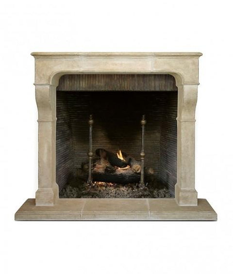 CURVED LEG FIREPLACE