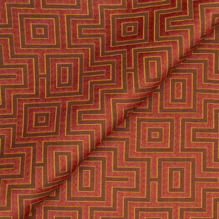 Fret Maze - Sienna Red