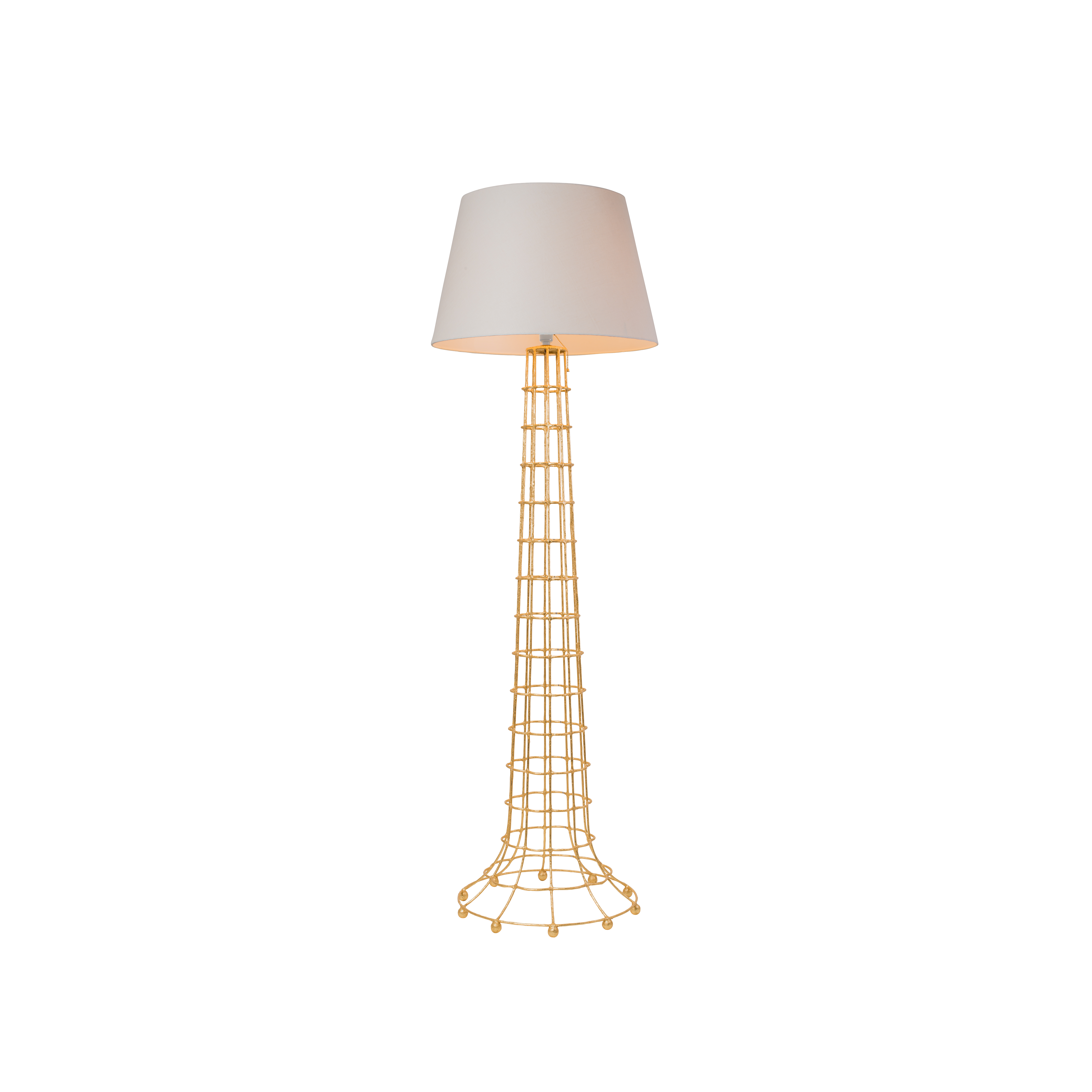 Gilded Cage Floor Lamp