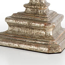 Gilded - Worn Aged White Gold with Peach Clay