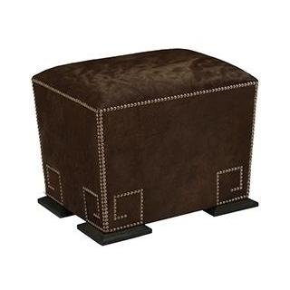 Greek Key Ottoman – Jerry Pair Florida