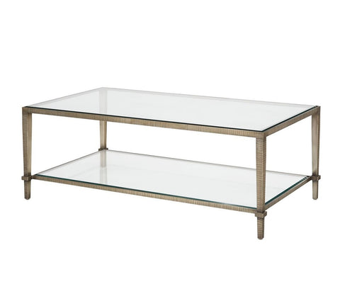 Linear Coffee Table – Two-Tier Rectangular Version