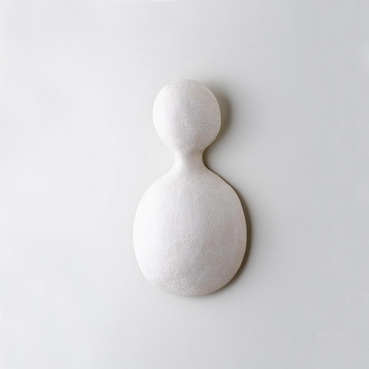 Luna Wall Light - Blanched Plaster