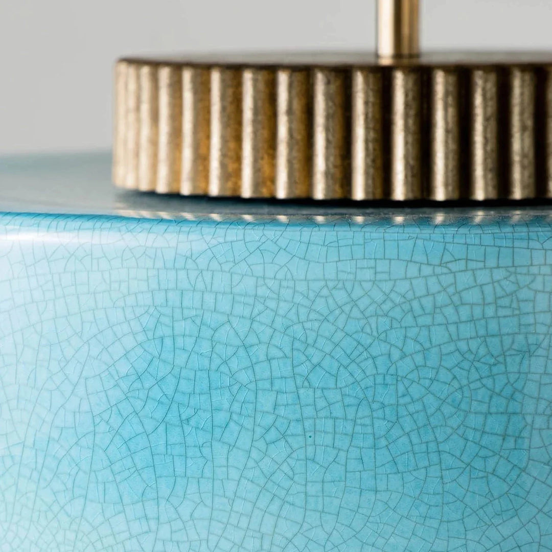 Marlowe Lamp - Aqua