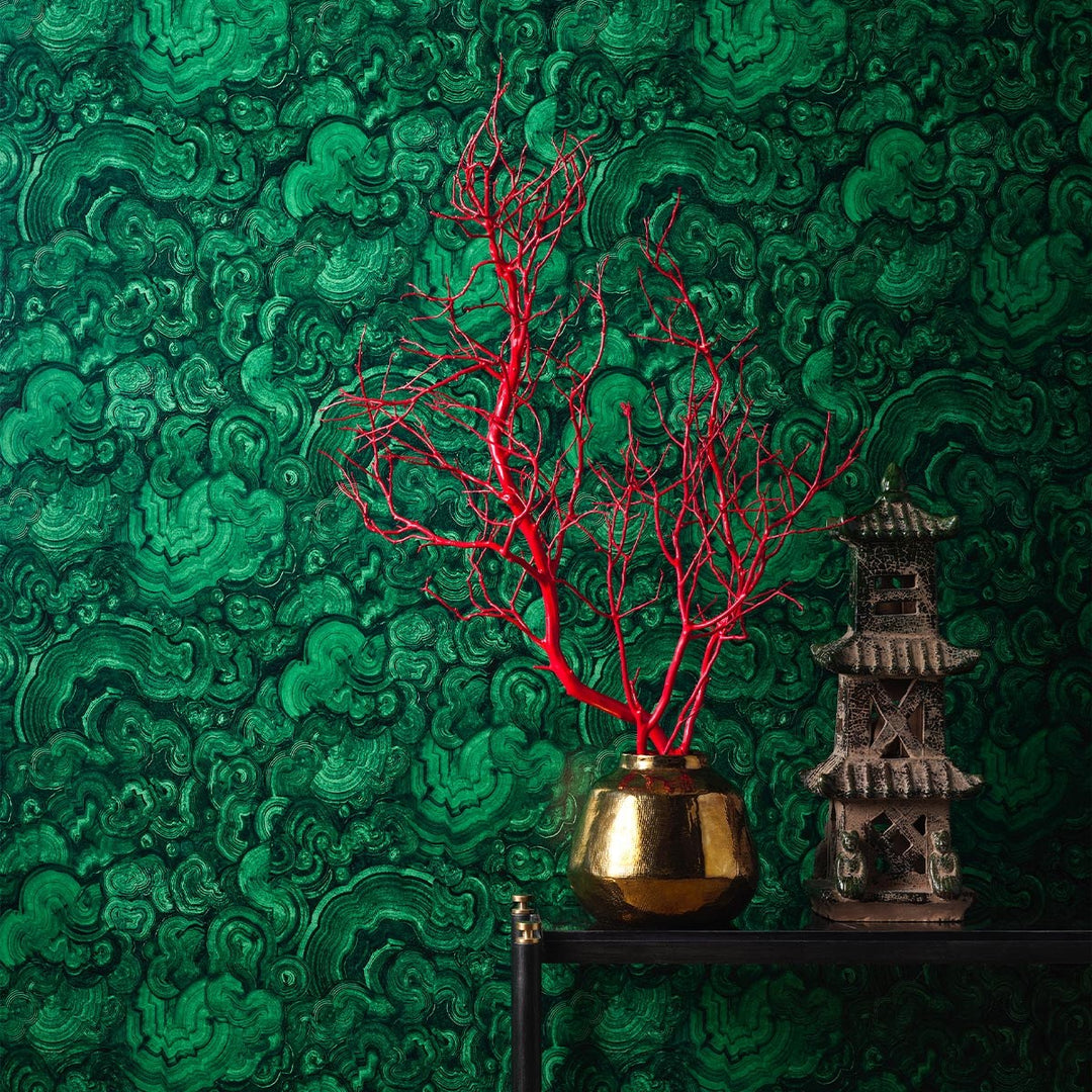 Malachite - Travertine