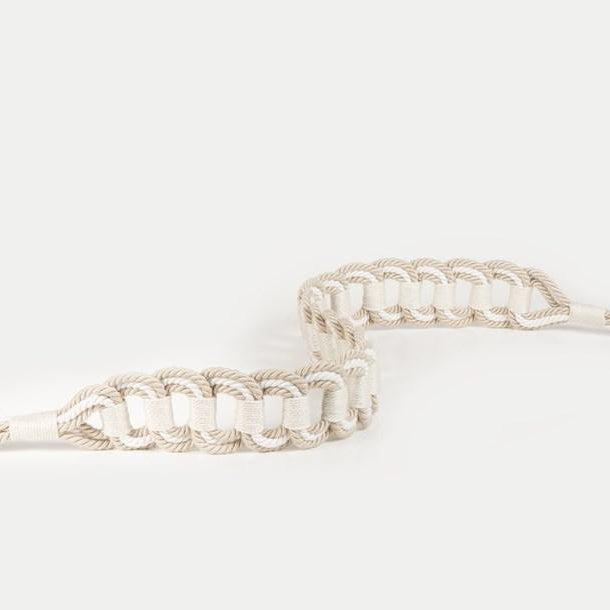 Chain Link Tie Back - Bianco