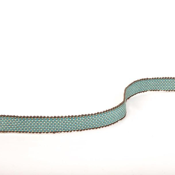 Tweeded Braid - Teal