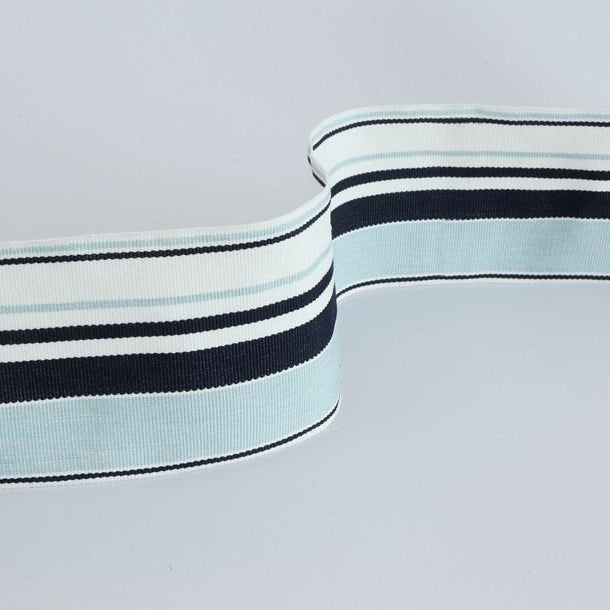 Block Stripe - Navy+Sky