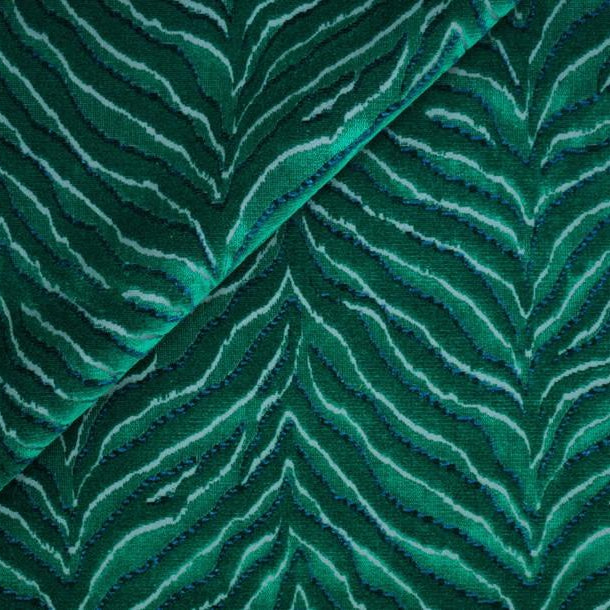 Tigris Velvet - Emerald