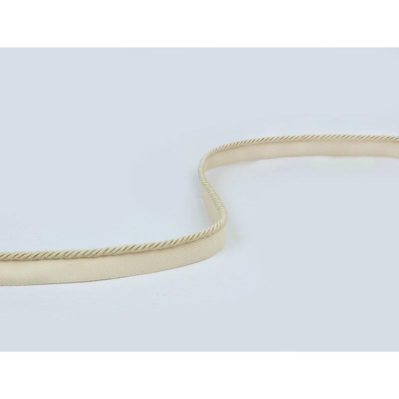 Silk Micro Cord On Tape - Antique White